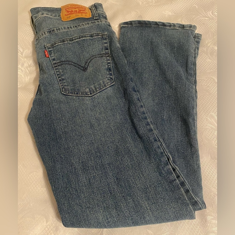 Boys Levi's 514 Straight Leg Jeans. Size 16 Reg 28 x 28